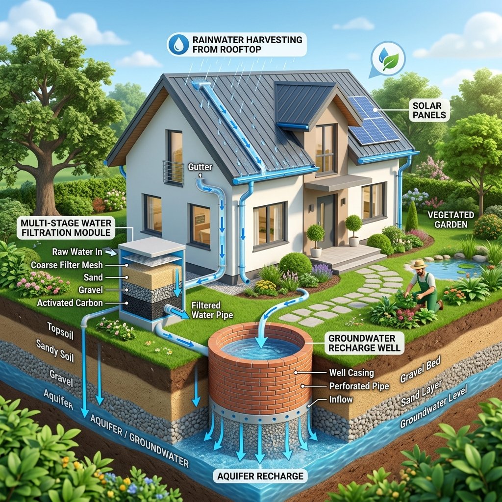 Rainwater Harvesting System in Ahmedabad