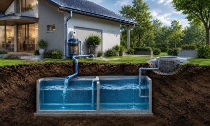 Rainwater Harvesting System With Storage